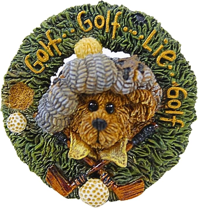 Boyds Pin Bearwear Arnold Chip n' Putt Golfing Pin #26121 image 0