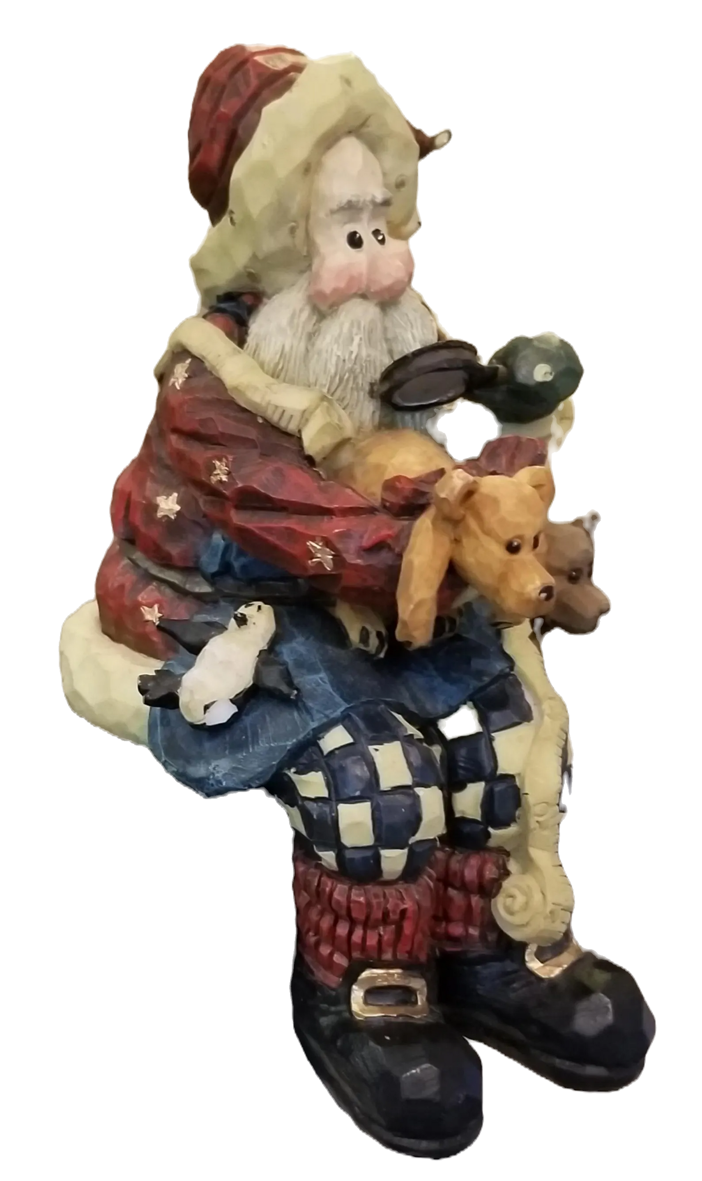 Boyds Carvers Choice Santa Jr...And The Final Inspection #370103 image 4
