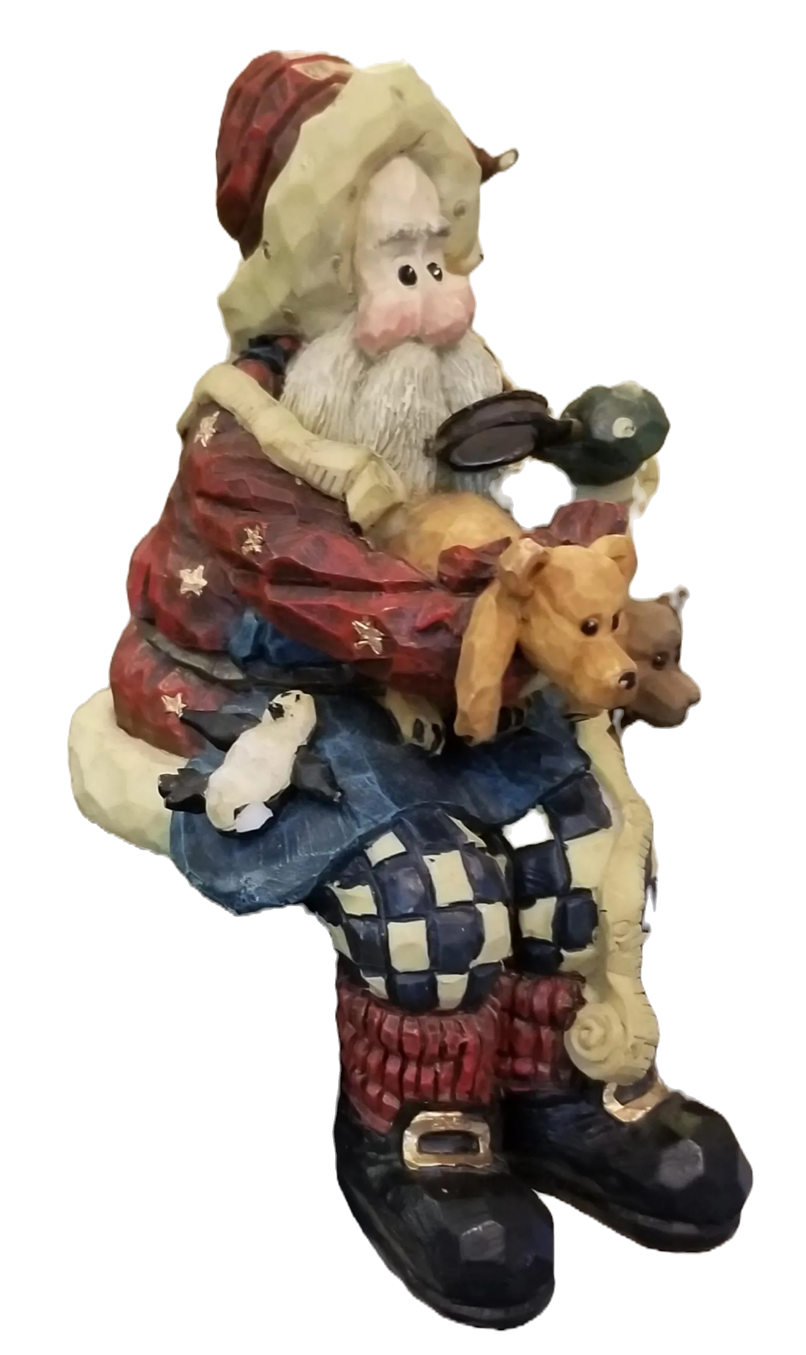 Boyds Carvers Choice Santa Jr...And The Final Inspection #370103 image 4