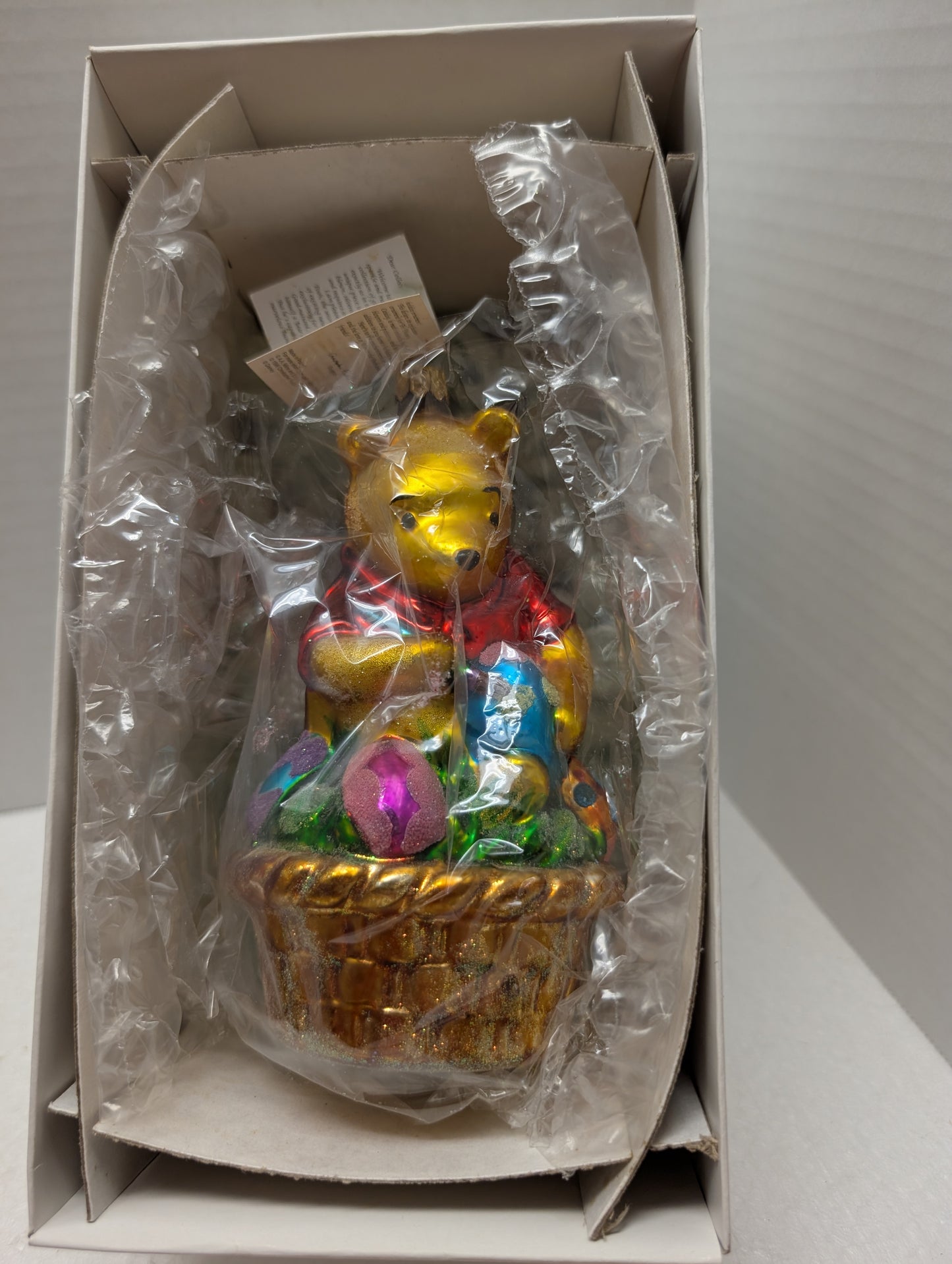 Christopher Radko Pooh Easter Basket image 1