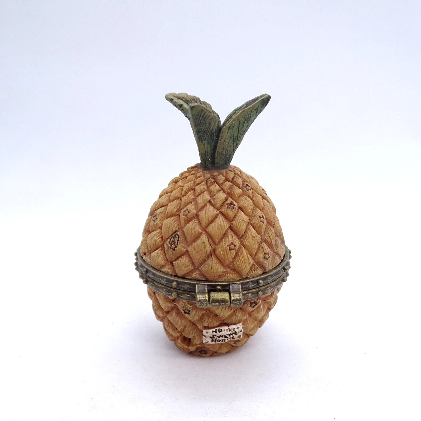 Boyds Treasure Box Virginia's Friends Welcome Pineapple w.Homer McNibble image 3