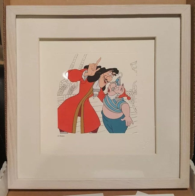 Disney Treasures Serigraph Villains Peter Pan's Captain Hook 41745 image 0