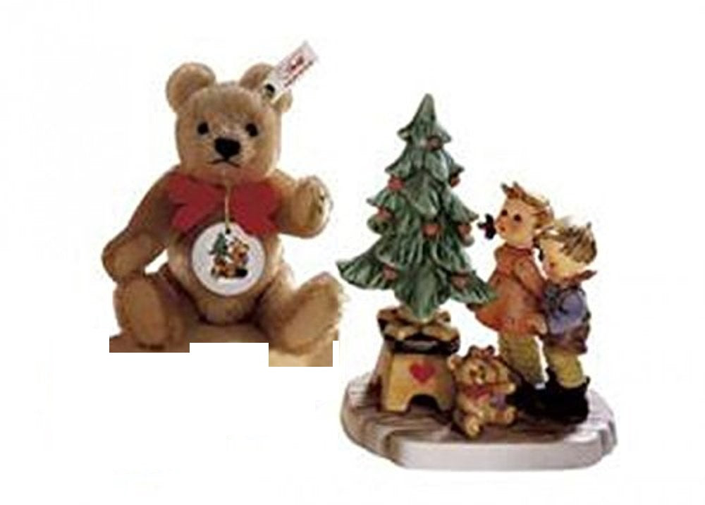 Steiff & Goebel Wonder of Christmas with Steiff Teddybear 1394 image 0