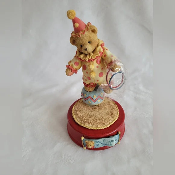 Cherished Teddies #111430 Bear Clown Musical Figure image 2