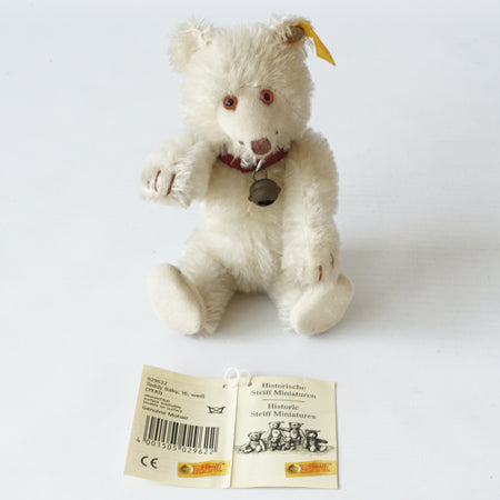Steiff Miniature Teddy Baby white 16cm  1930 rep 029622 image 5
