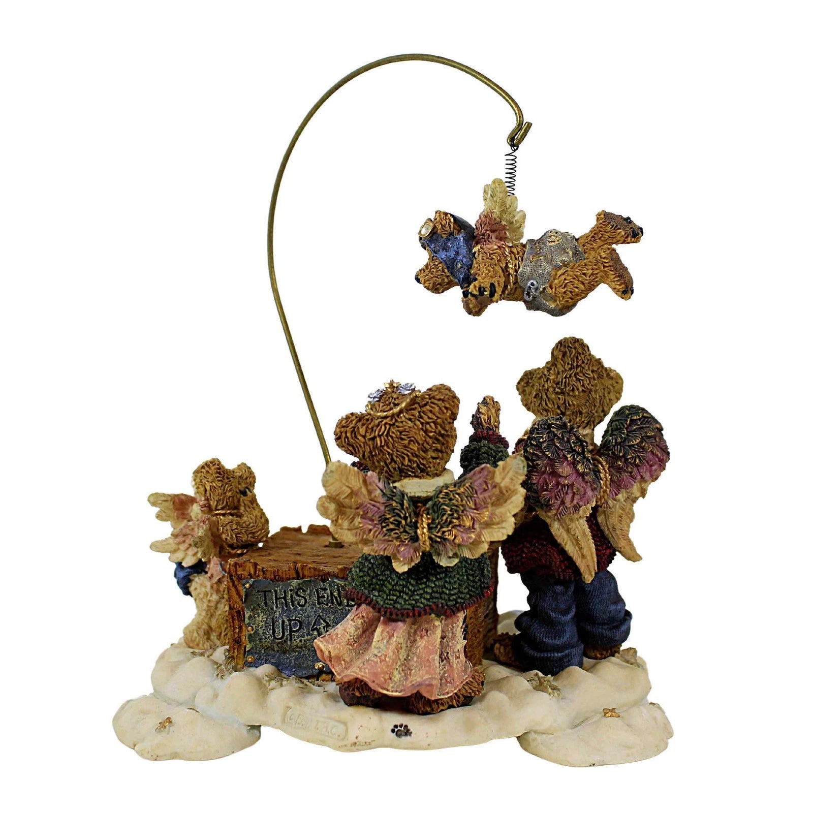 Boyds Bear Resin The Flying Lesson 227801 This end up image 4