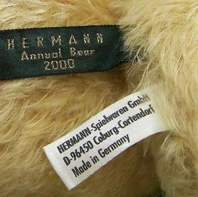 Hermann Bear 2000 Green Leaves 15951-1 Magical bear for all Collectors image 1