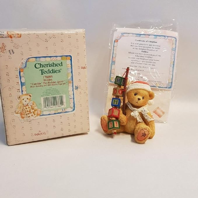 Cherished Teddies Christmas Holden 176095 image 1
