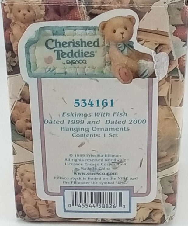 Cherished Teddies Eskimos With Fish 534161 image 1