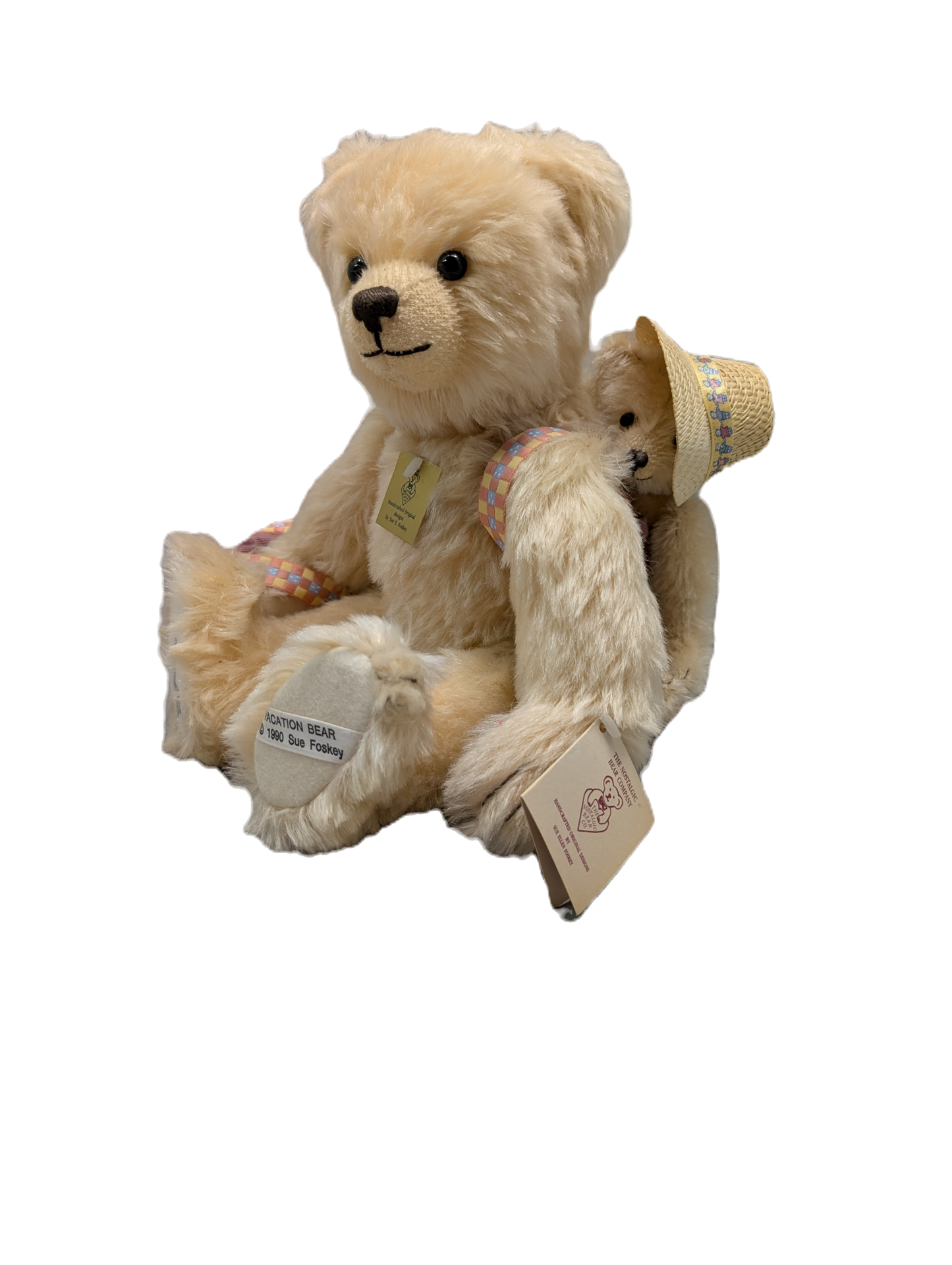 Artist Nostalgic Bear Vacation Bear 12 Backpack Bear by Sue& Randall Foskey image 5