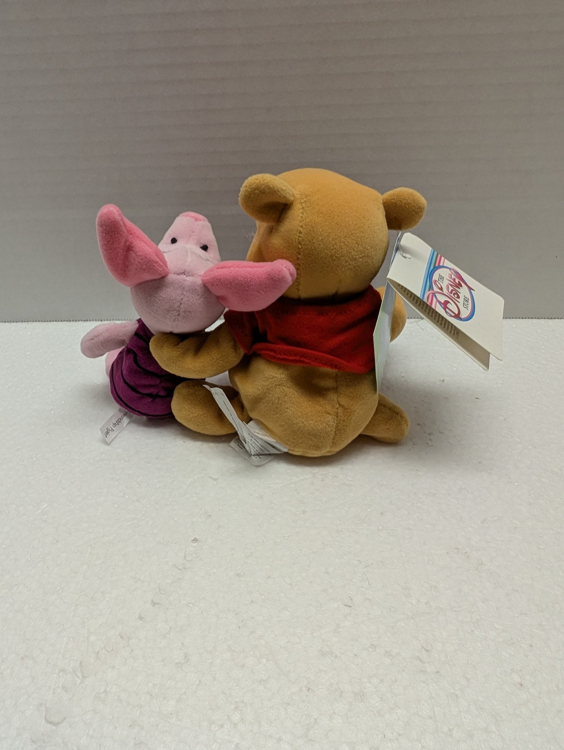 Disney Bean Bag Pooh And Piglet Best Friends Friendship Set image 2