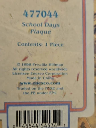 Cherished� Teddies�477044 School Plaque Days 1998 image 3