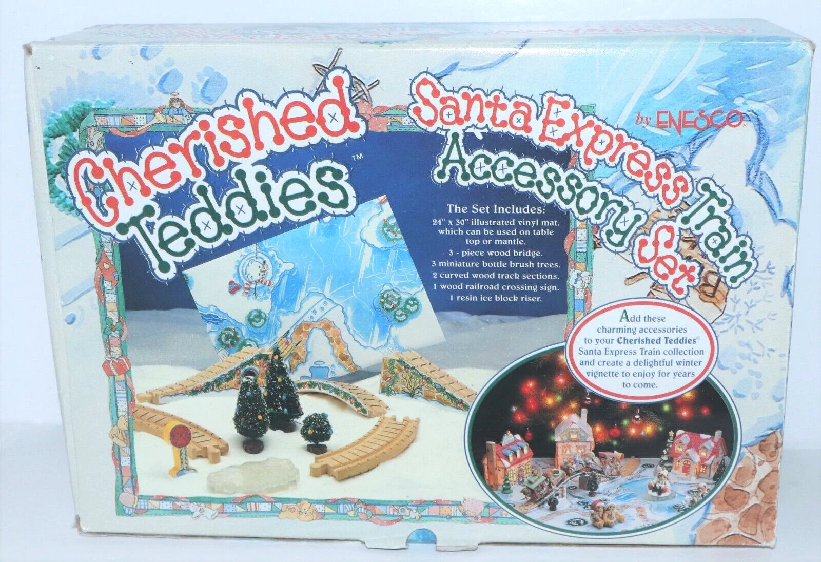 Cherished Teddies Santa Express Accessory Set 935557 image 2
