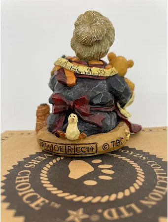 Boyds Carvers Choice Mrs. C With Bobbin As Good As New 370107 image 2