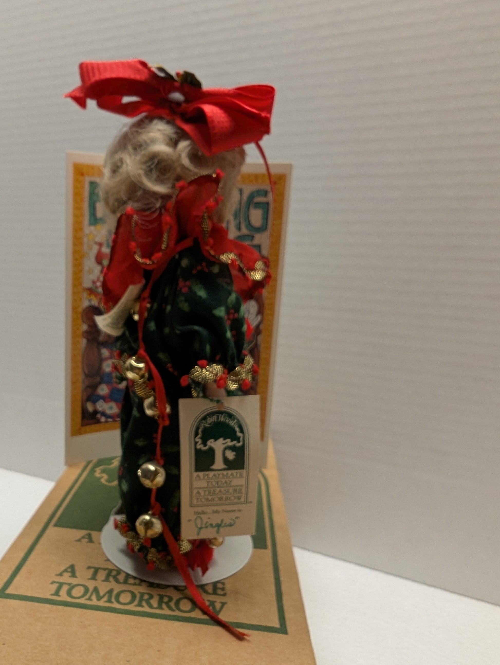 Robin Woods Jingles Christmas 8" Doll 26779 8" image 5