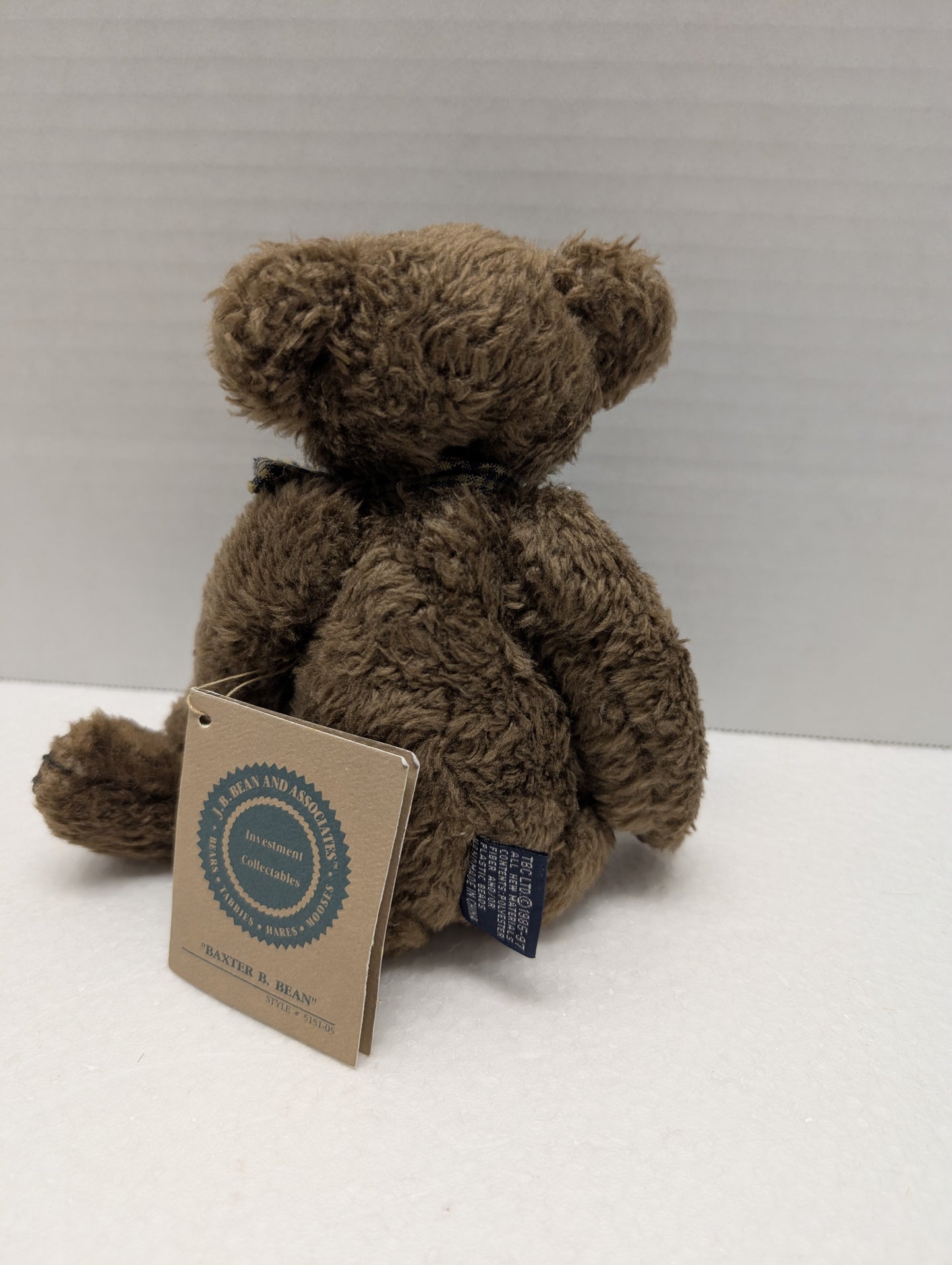 Boyds Bear Plush  Baxter B Bean 5151-05 image 3