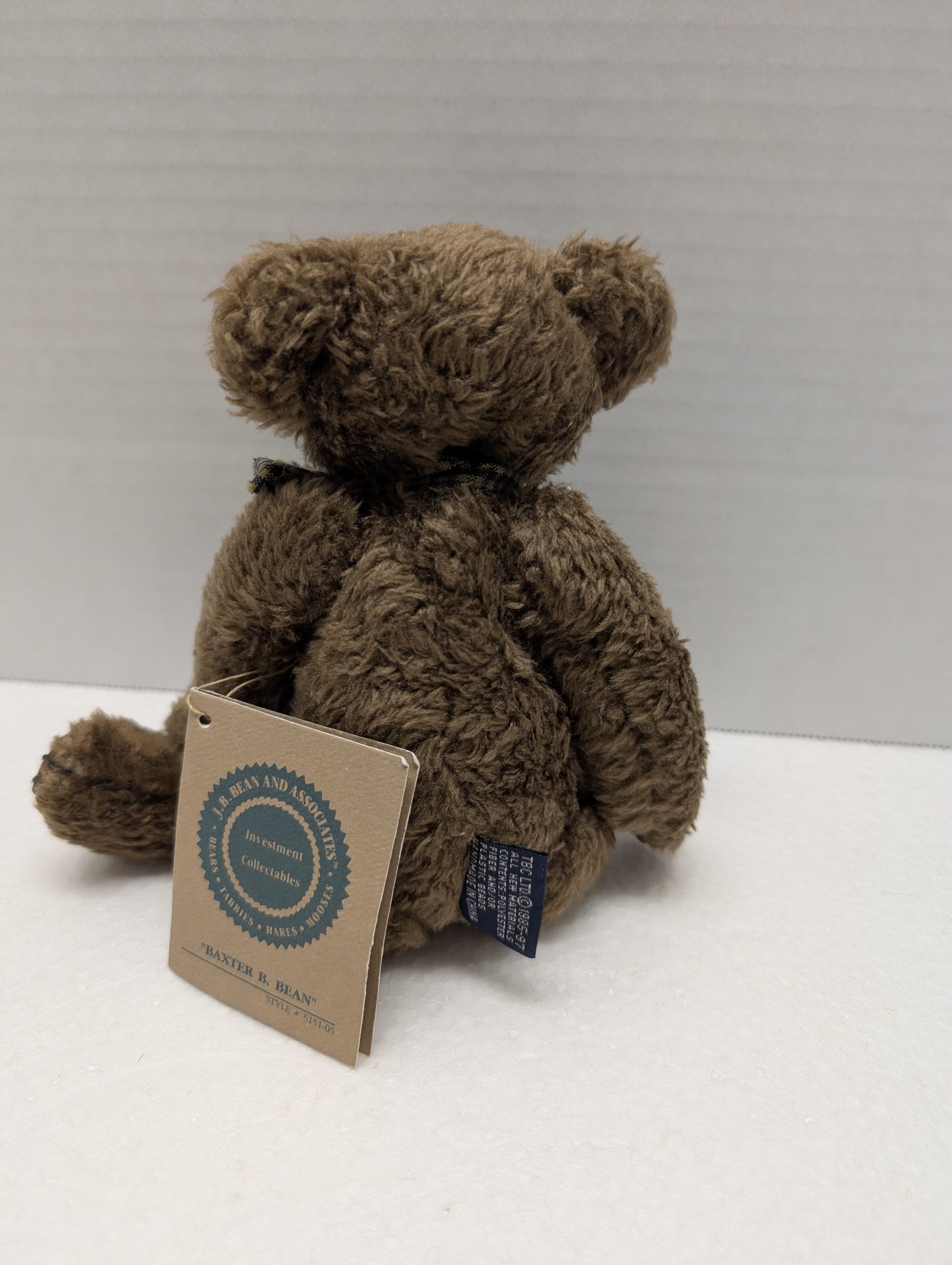 Boyds Bear Plush  Baxter B Bean 5151-05 image 3