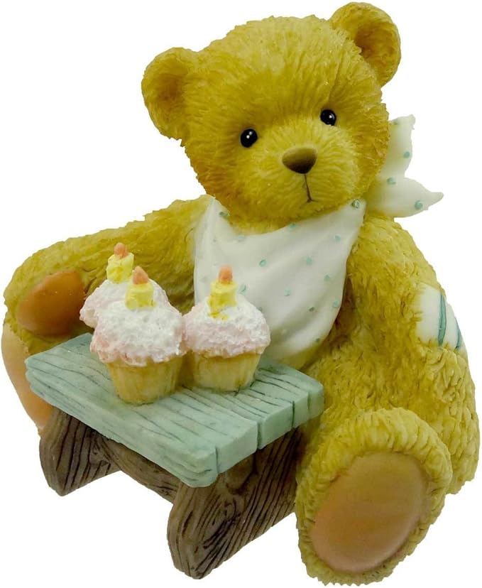 Cherished Teddies Age 3 Bear...Three Cheers for You - 911313 image 2
