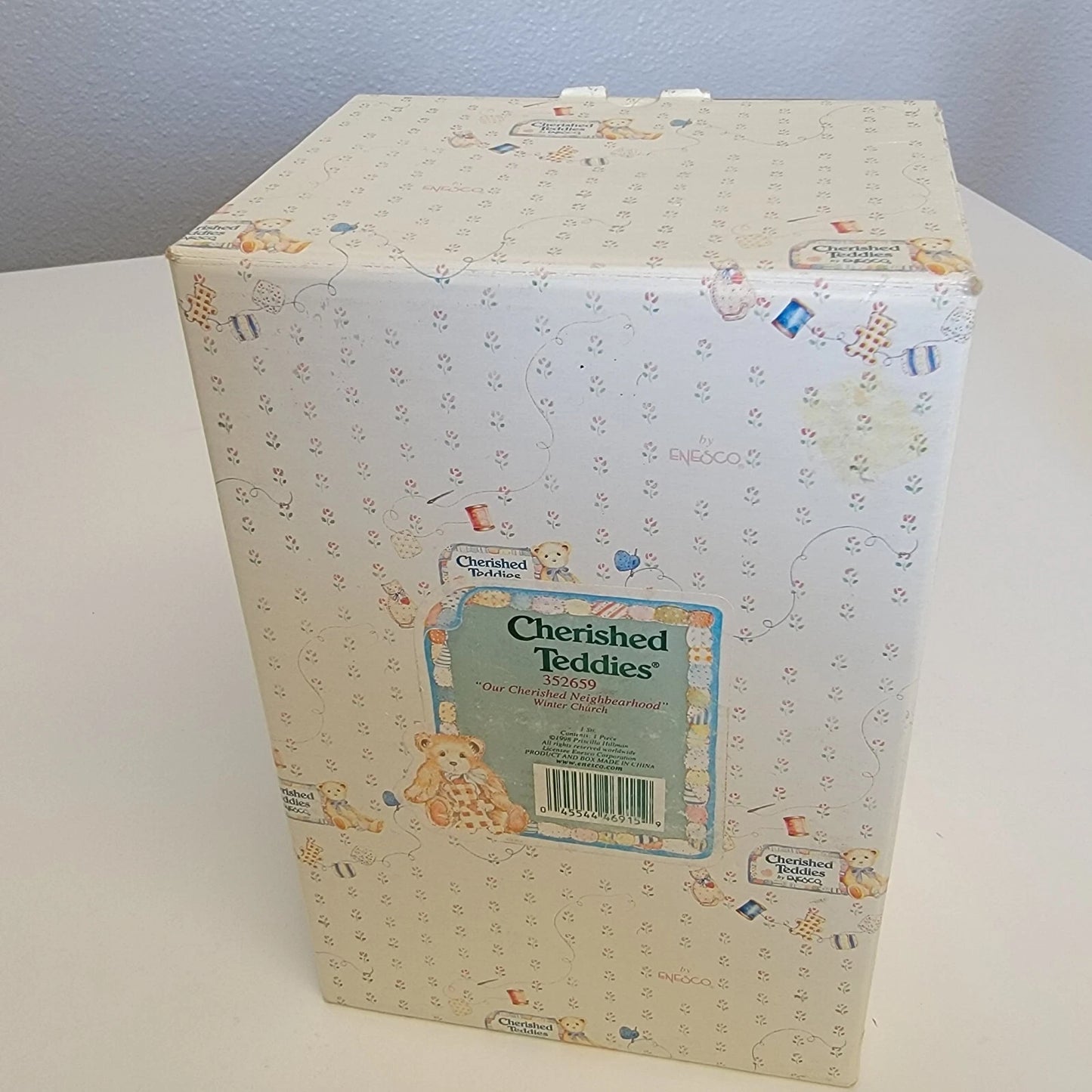 Cherished Teddies Neighborhood WINTER CHURCH BUILDING #352675 image 4