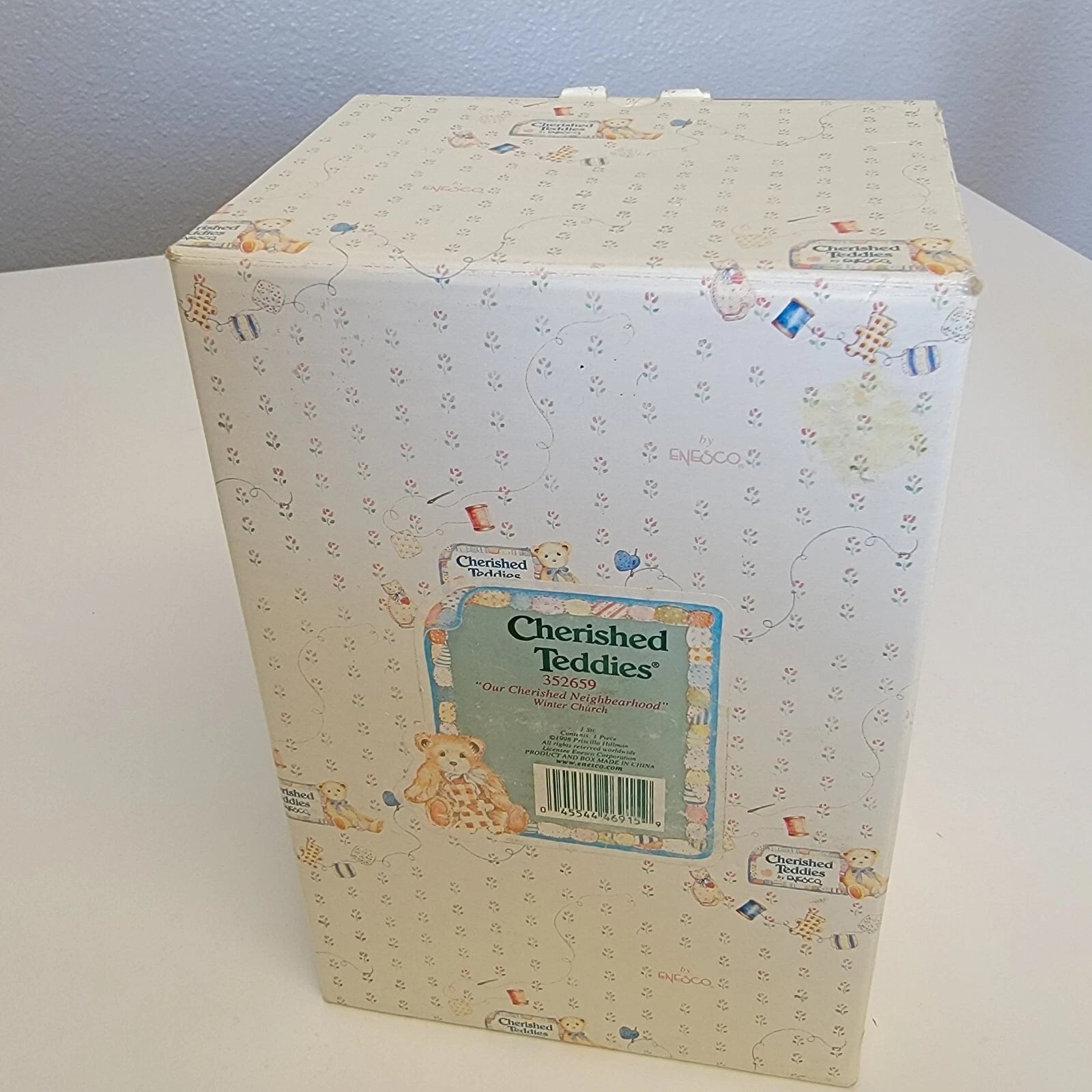 Cherished Teddies Neighborhood WINTER CHURCH BUILDING #352675 image 4