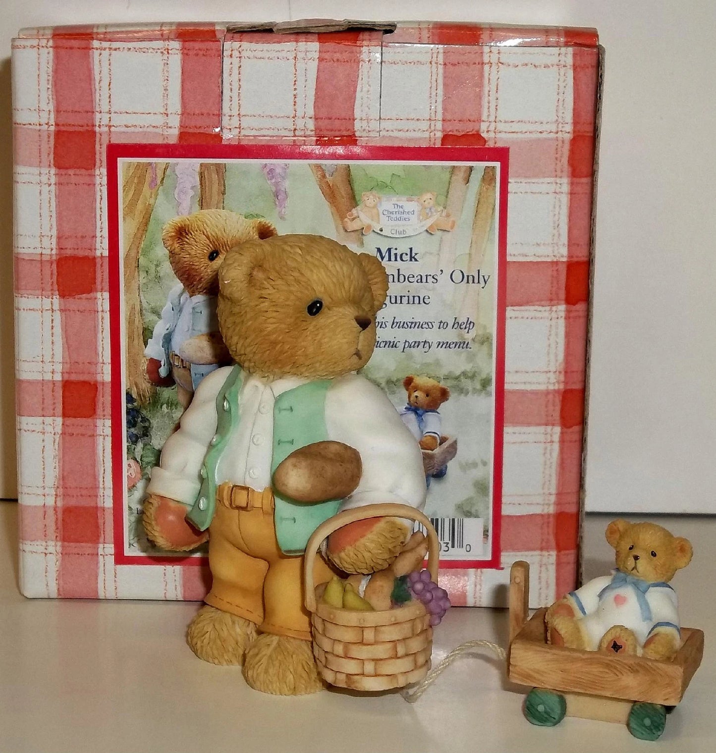 Cherished Teddies 2003 Club Bear Mick CT0032 image 0
