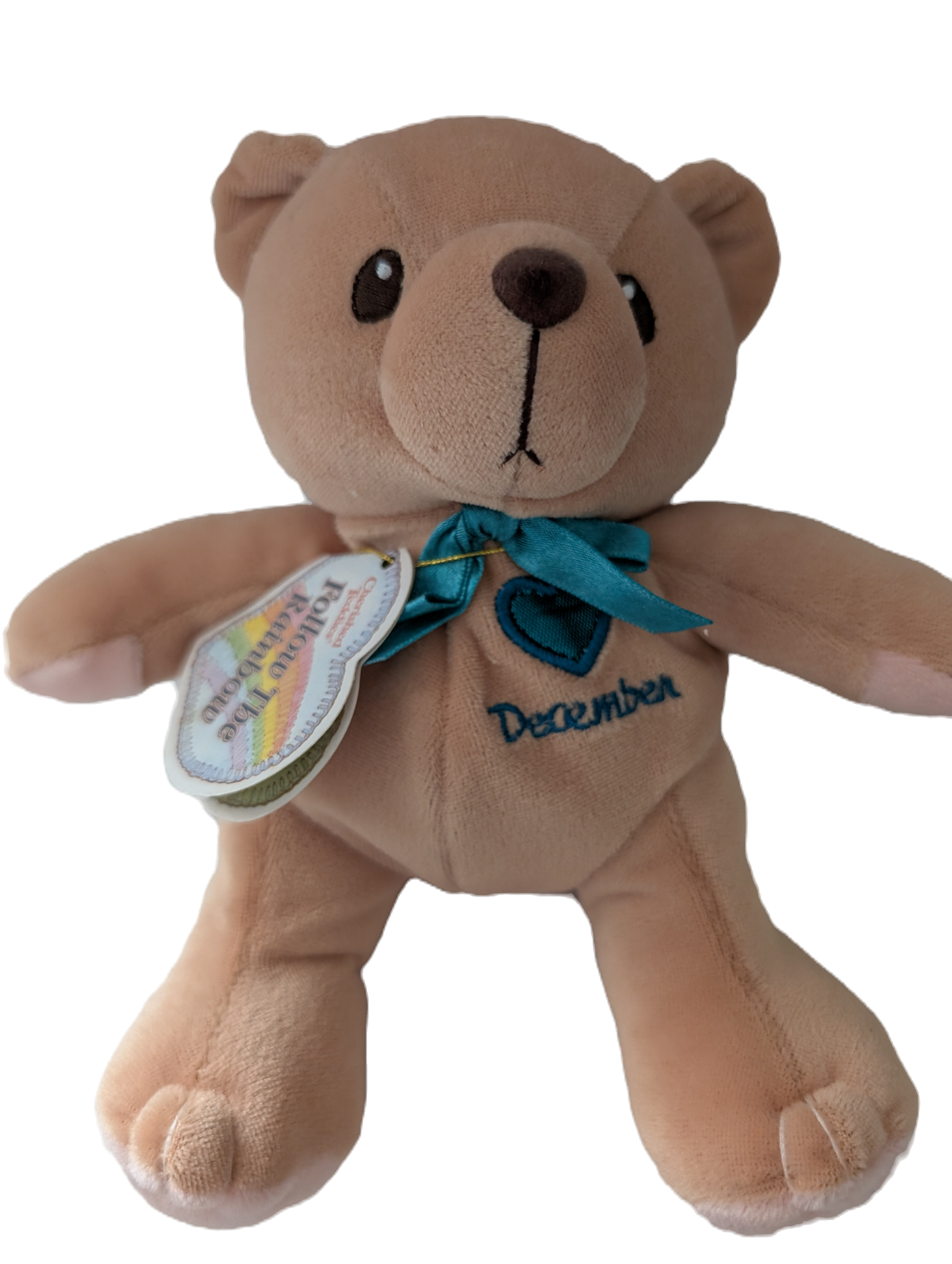 Cherished Teddies Bear of the Month December 556793 Turquoise image 0