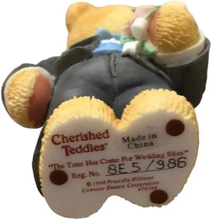 Cherished Teddies A Beary Special GroomToBe Figurine 476315 image 3