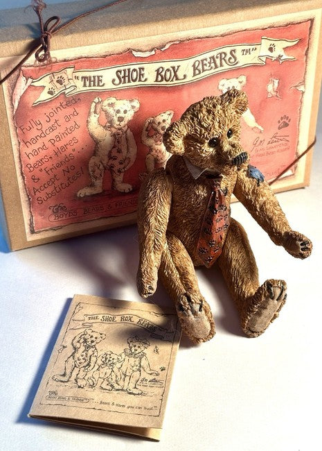 Boyds ShoeBox Bear Augustus Gus Grizberg 3200 image 0