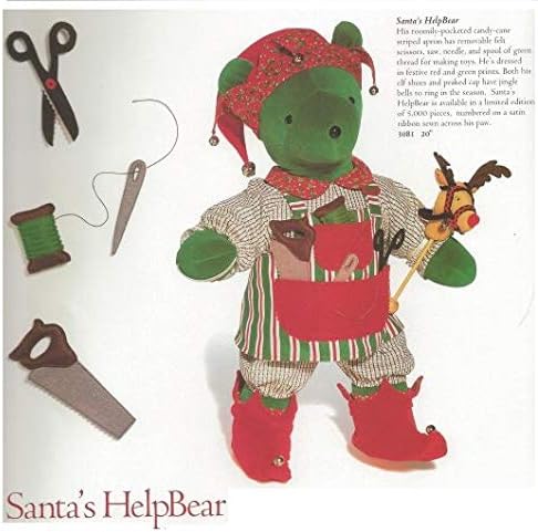 North American Bear VIB 20" VIB 1996 Christmas  Santa's Helpbear #3080 image 1
