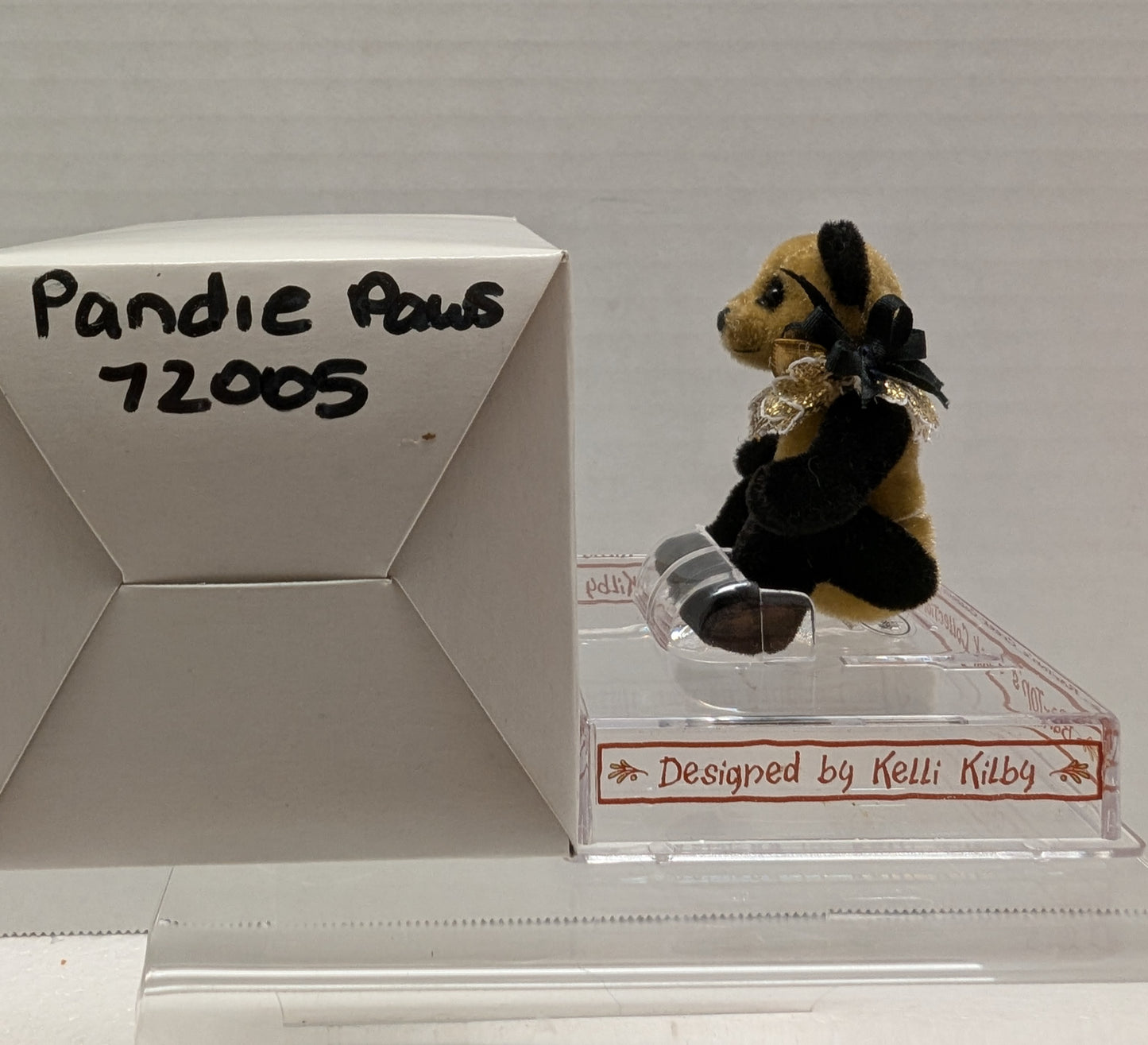 Gund Barton's Creek Artist Designed Mini Bear Pandie Paws #72005 image 2