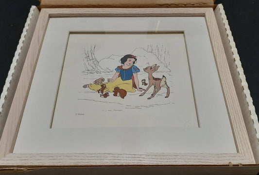 Disney Treasures Serigraph Snow White & Animals 41741 image 0