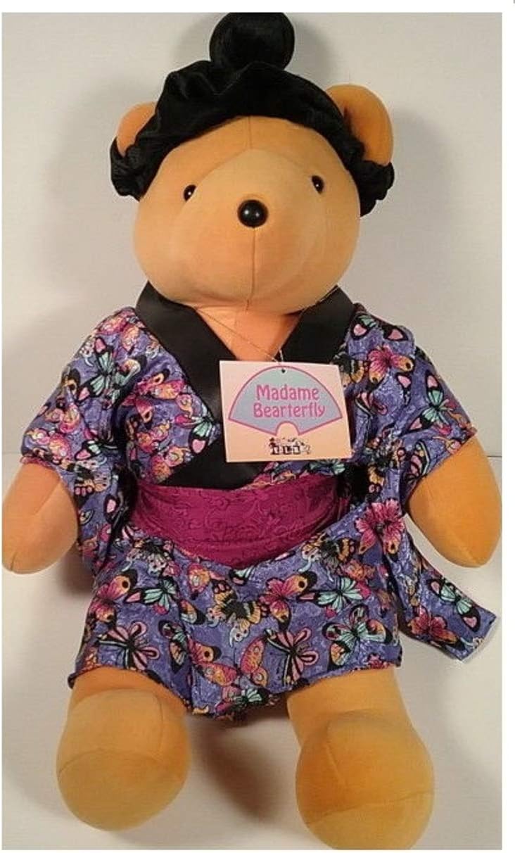 North American Bear VIB 20" Cloth Bear VIB Madame BEARTERFLY 3054 image 3