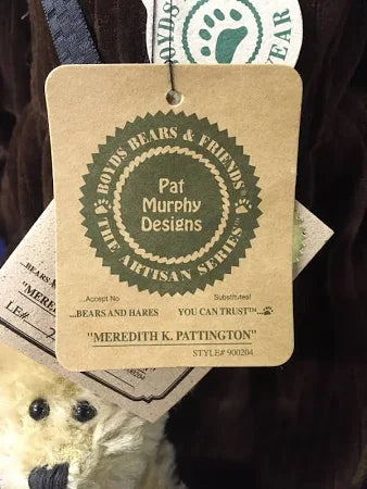 Boyds Mohair Meredith K Pattington with Benjamin 14" 900204 image 4