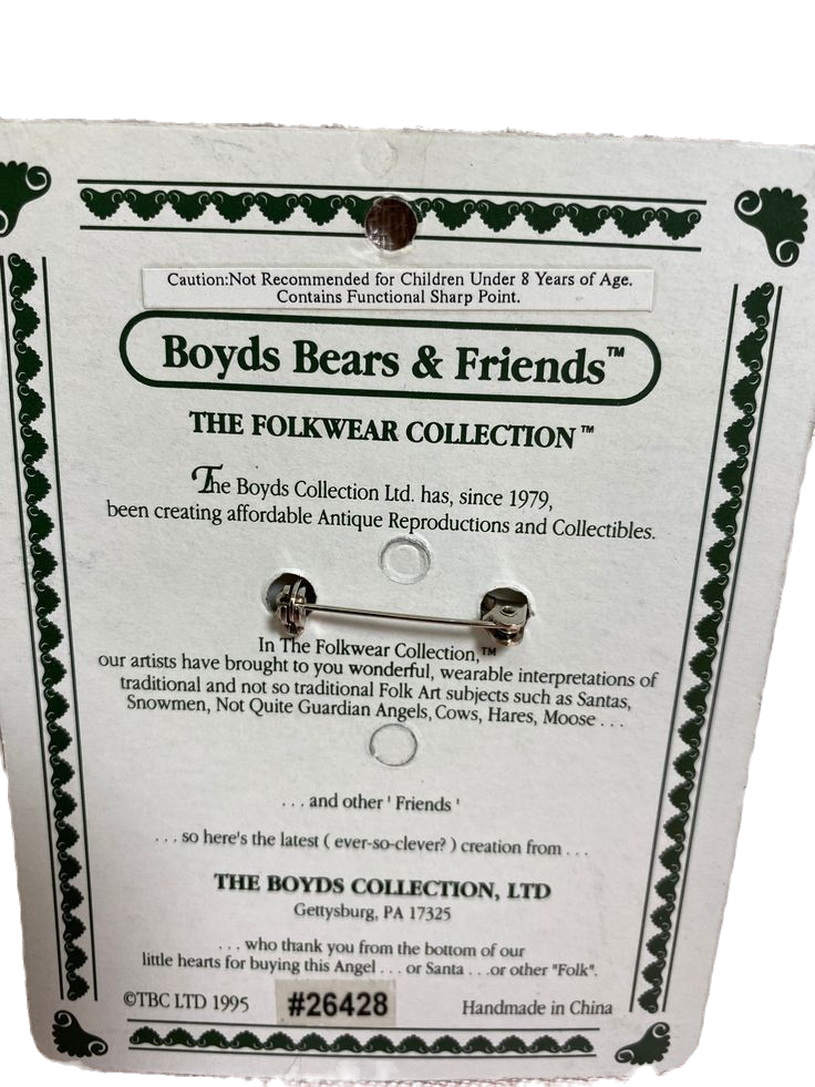 Boyds Pin Folkwear Princess Puckerup Kiss Me Quick 26428 image 4