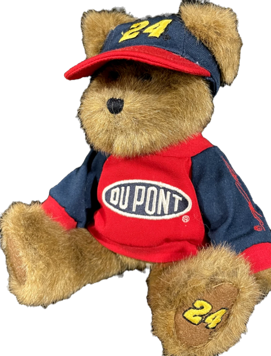 Boyds Bear Plush  Jeff Gordon #24 sweatshirt & cap  919402 image 0