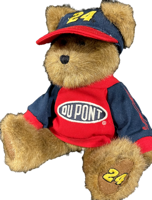 Boyds Bear Plush  Jeff Gordon #24 sweatshirt & cap  919402 image 0