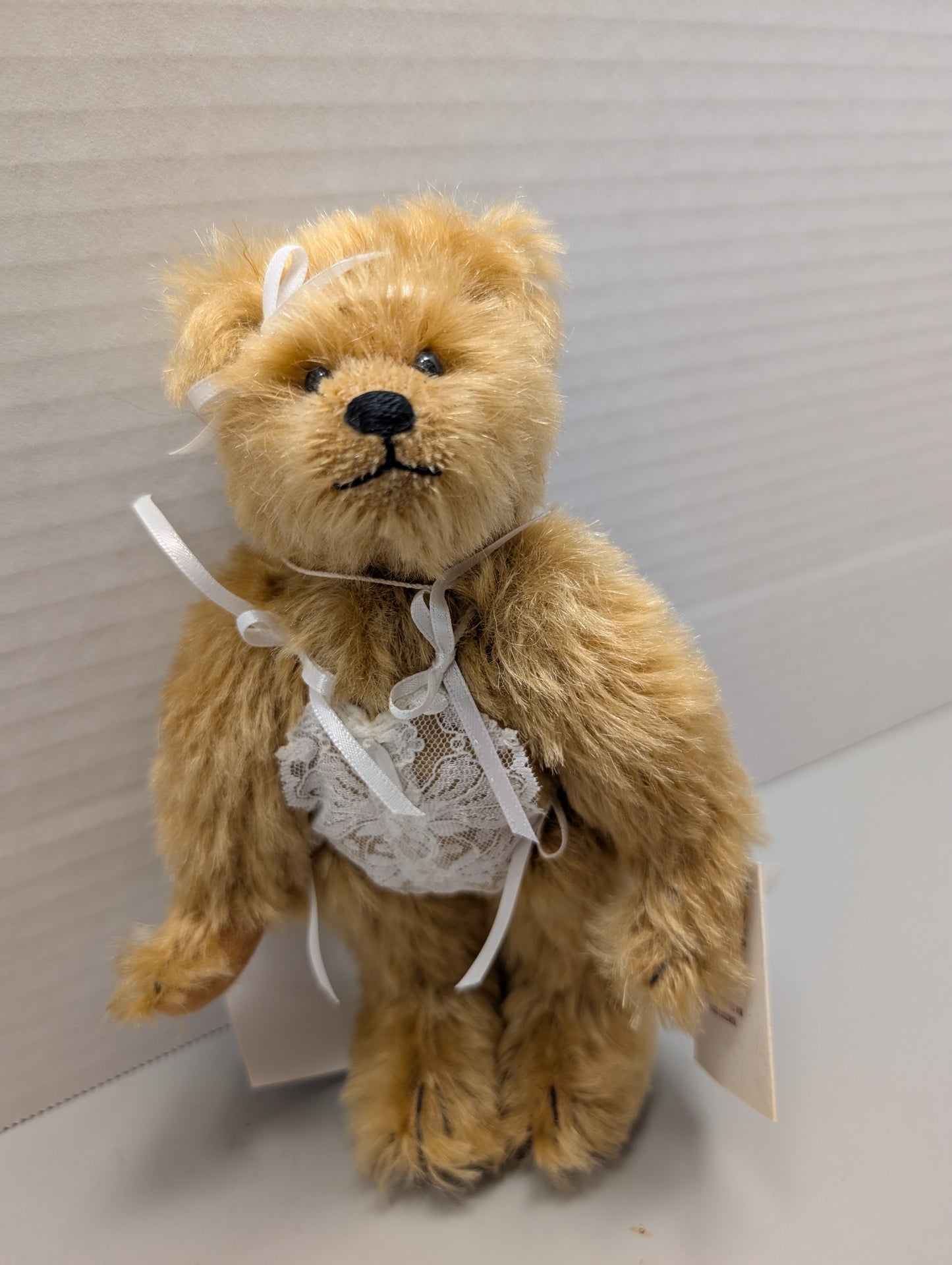 Artist Nostalgic Bear Muffy in her Teddy 8" by Sue and Randall Foskey image 4