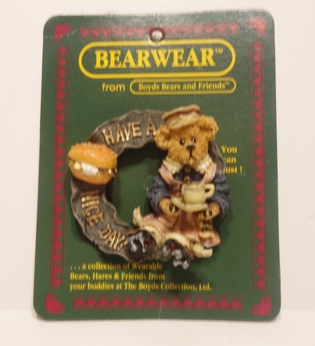 Boyds Pin Bearwear Alice Spillen Have a Nice Day  #26123 Waitress image 0