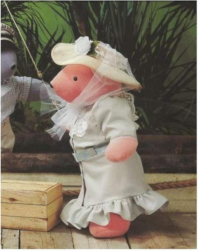 North American Bear VIB 20" Cloth Bear VIB Katherine Hepbearn 3046 image 1