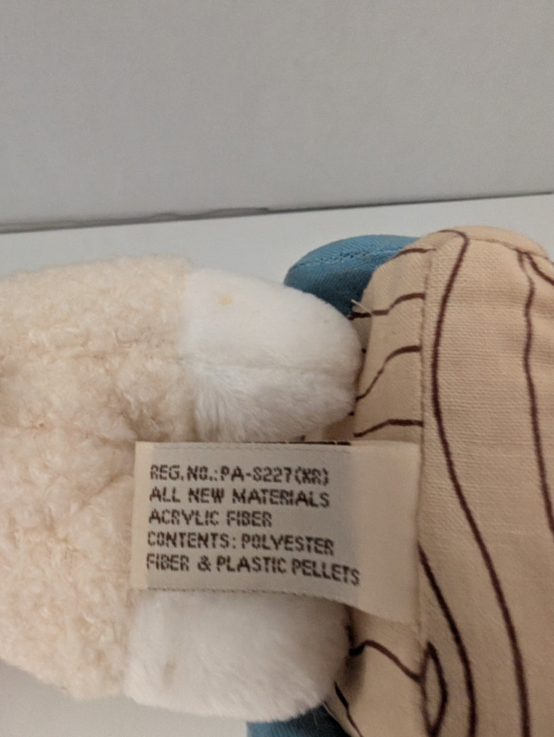 Cherished Teddies Bear Antique Toy Lamb plush pull a log 742740 image 2