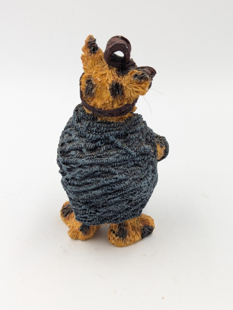 Boyds Purrstone Darby Fuzzkins Wound Tight #2718000 image 2