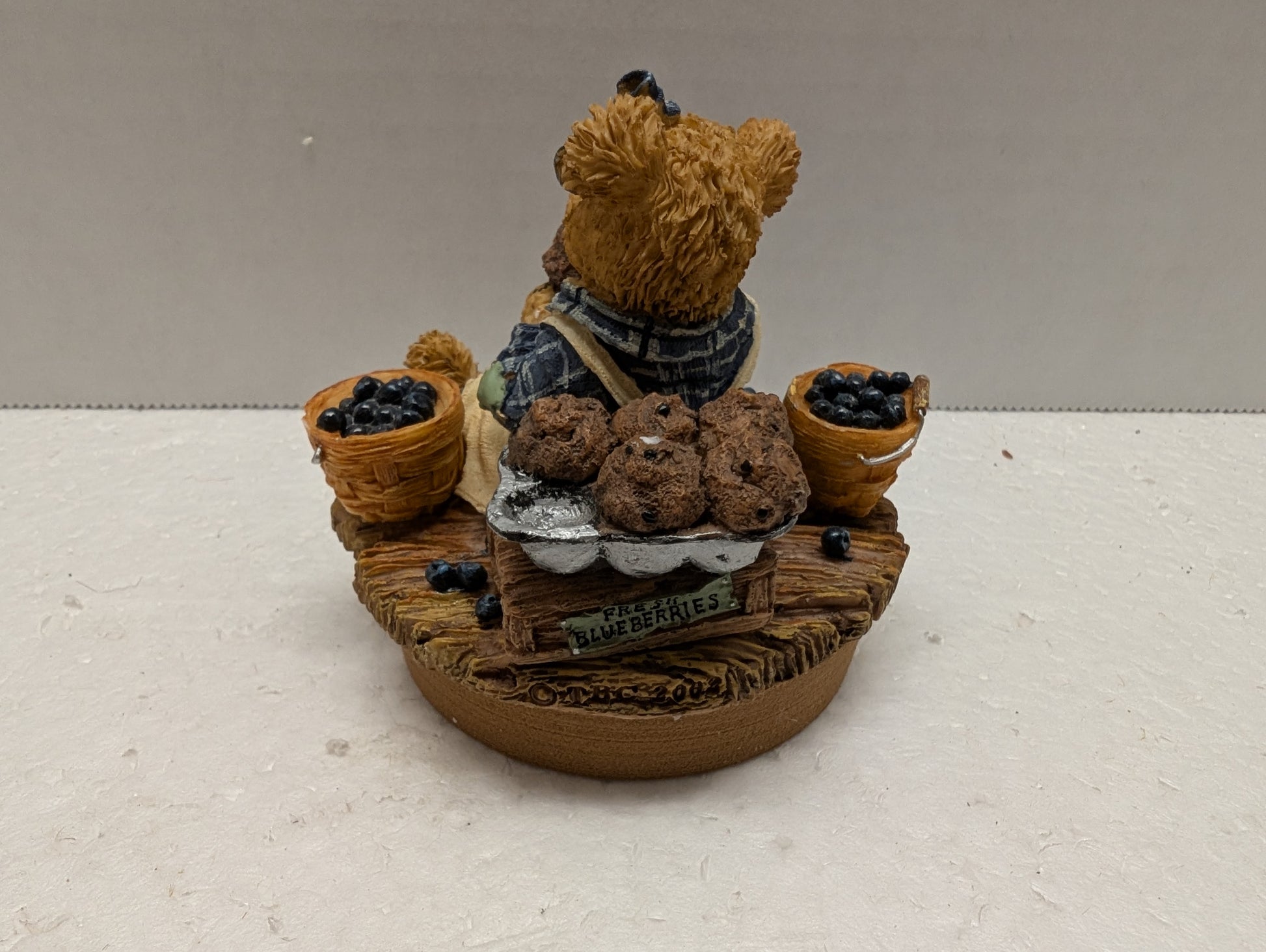 Boyds Candletopper Muffin B. Bluebeary 651216YC Yankee Candle LE image 4