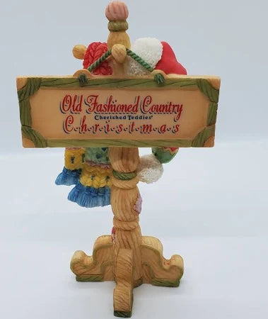 Cherished Teddies 533823 Christmas Old Fashioned Accessories Set image 4