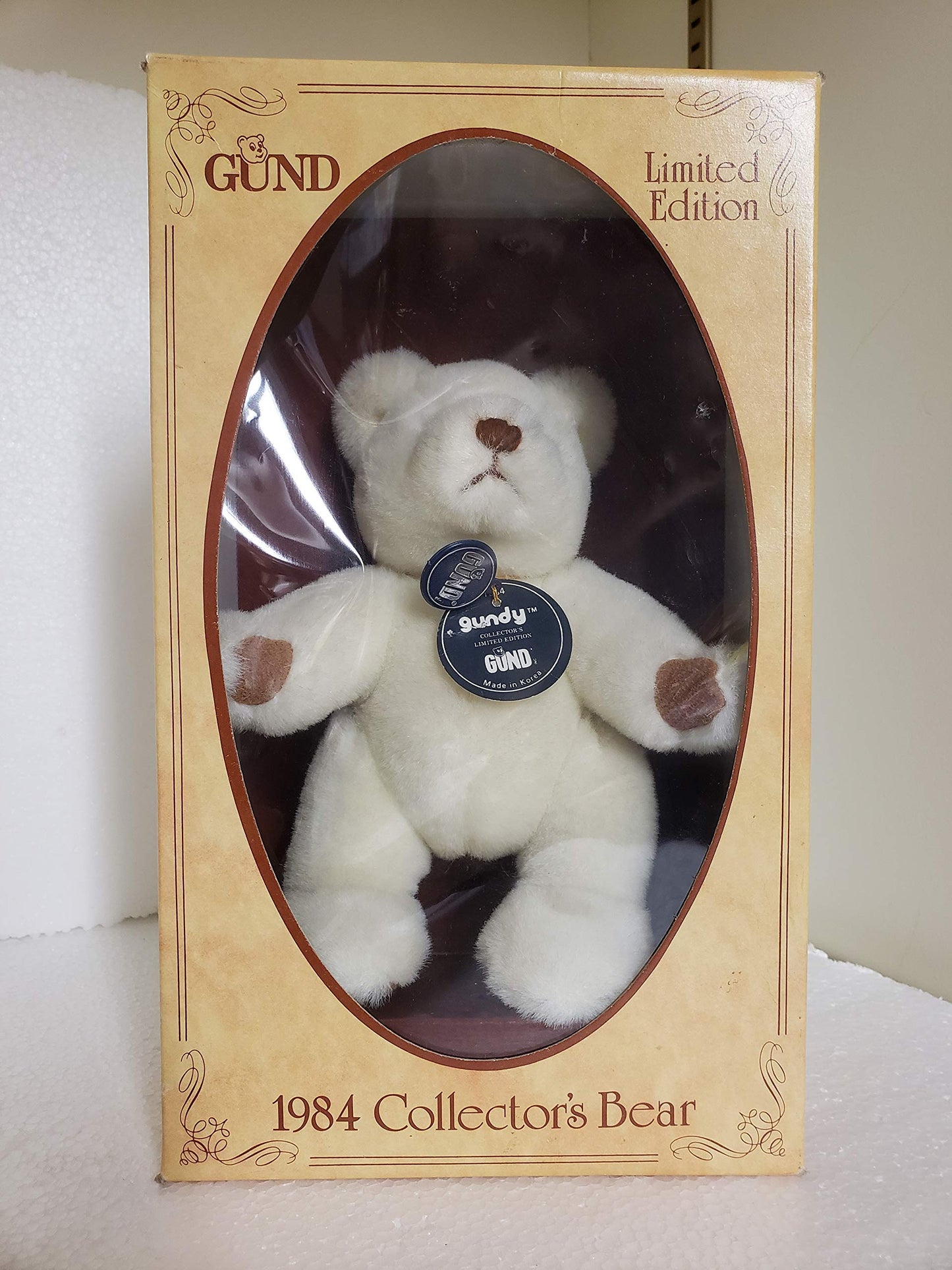 Gund GUNDY Boxed Bear 1994 Collector's Bear image 2