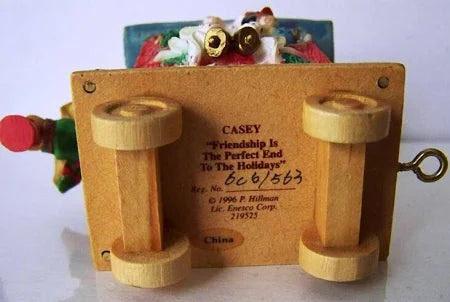 Cherished Teddies Train Car Caboose Casey 219525 image 2