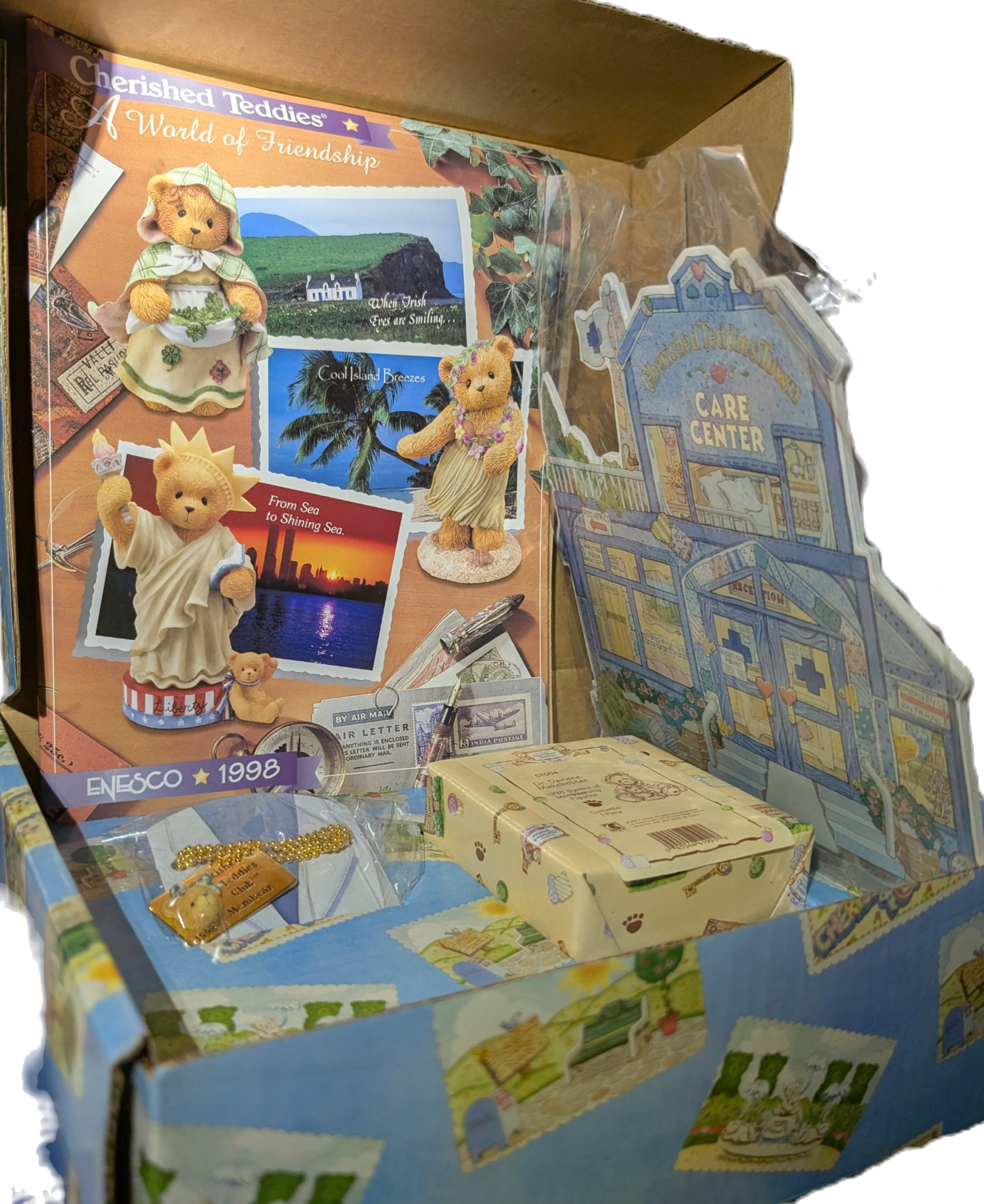 Cherished Teddies 1998 Club Kit with Dr Darlene Makebetter image 2