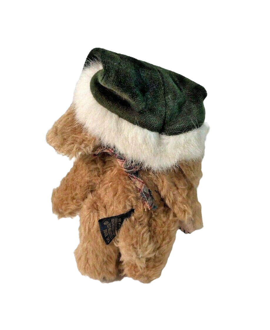 Boyd's Bear Plush Indy in Green Santa Hat Archive Collection 9175710 image 1