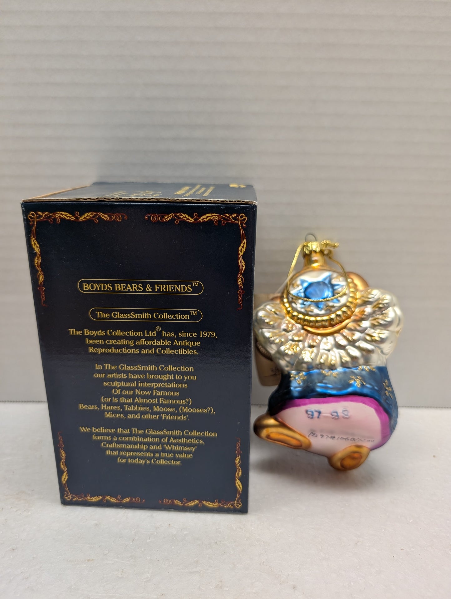 Boyds Glass Ornament Celeste Angel 391002 image 6