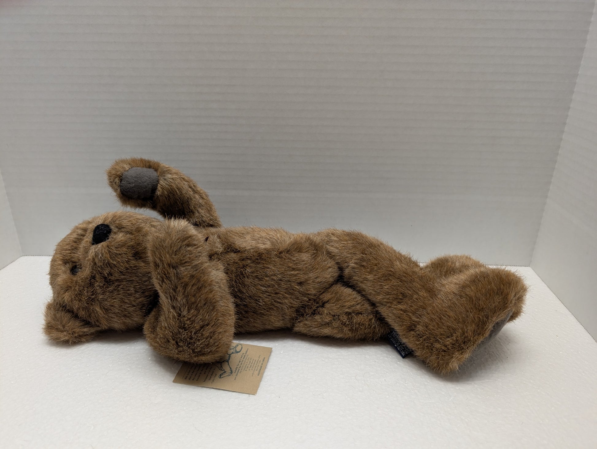Boyds Bear Plush Travis B Bean with Burgundy Ribbon  5114-05 image 3