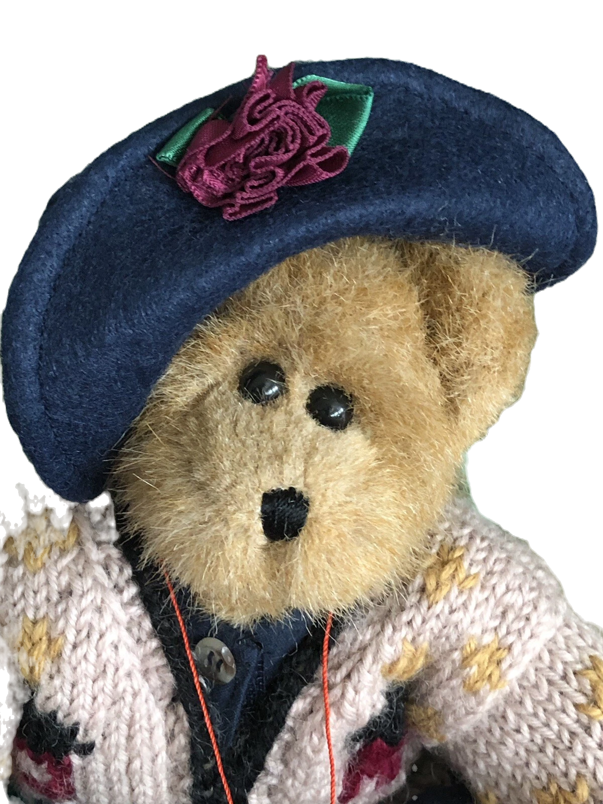 Boyds Bear Plush  Bailey Blue Denin w. House Sweater  9199-06 image 1